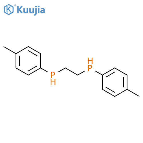 Phosphine, 1,2-ethanediylbis[(4-methylphenyl)- structure