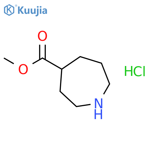 Methyl azepane-4-carboxylate hydrochloride structure