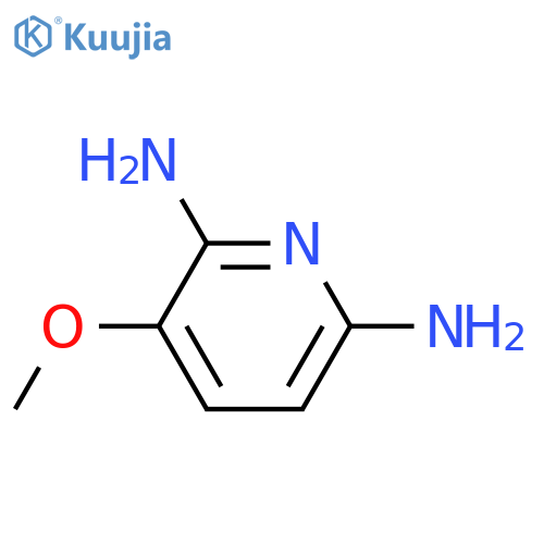 2,6-Pyridinediamine,3-methoxy-(9CI) structure