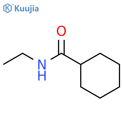 Cyclohexanecarboxamide, N-ethyl- (9CI) structure