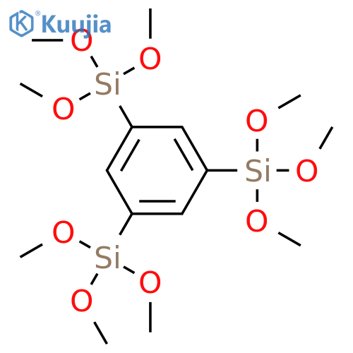 (Benzene-1,3,5-triyl)tris(trimethoxysilane) structure