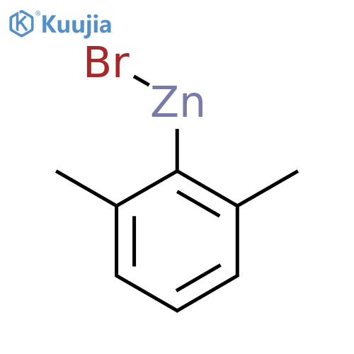 2,6-Dimethylphenylzinc bromide structure