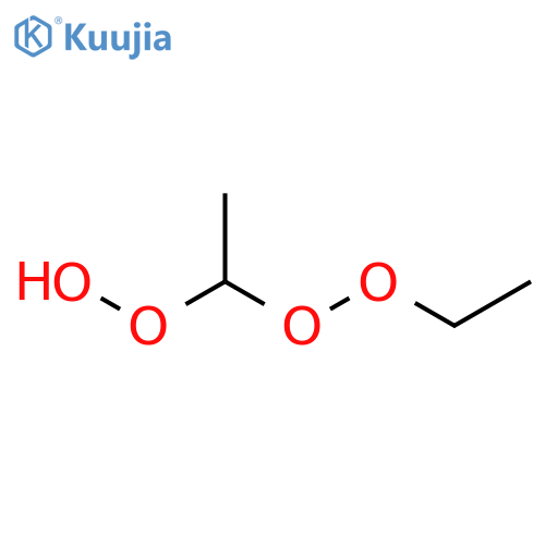 Hydroperoxide,1-(ethyldioxy)ethyl (9CI) structure