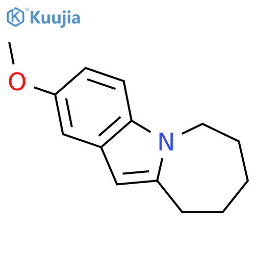 6H-Azepino[1,2-a]indole, 7,8,9,10-tetrahydro-2-methoxy- structure