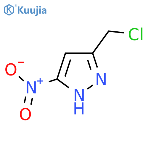 5-(chloromethyl)-3-nitro-1H-pyrazole structure
