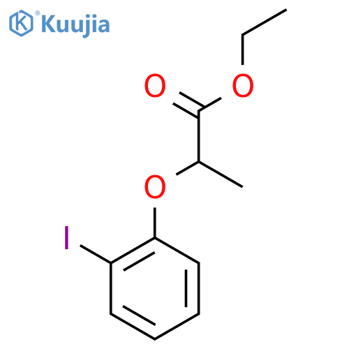 (R)-Ethyl 2-(2-iodophenoxy)propanoate structure