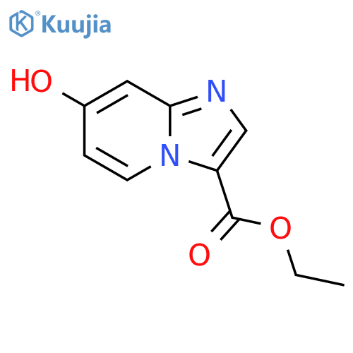 ethyl 7-hydroxyimidazo[1,2-a]pyridine-3-carboxylate structure