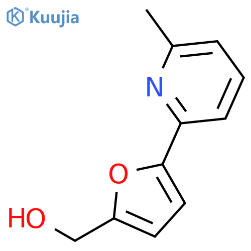 2-Furanmethanol, 5-(6-methyl-2-pyridinyl)- structure