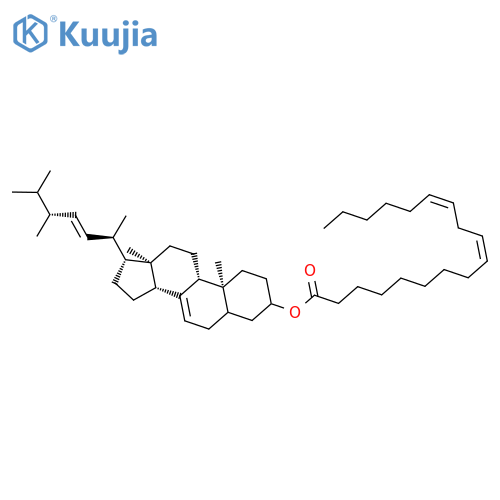 ergosta-7,22-dien-3-yl linoleate structure
