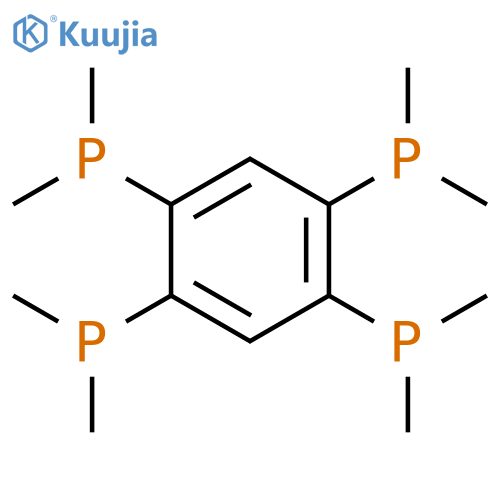 (Benzene-1,2,4,5-tetrayl)tetrakis(dimethylphosphane) structure