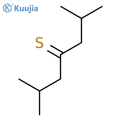 4-Heptanethione, 2,6-dimethyl- structure