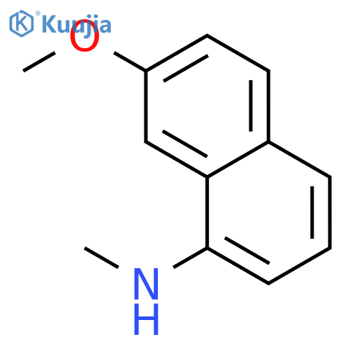 1-Naphthalenamine, 7-methoxy-N-methyl- structure