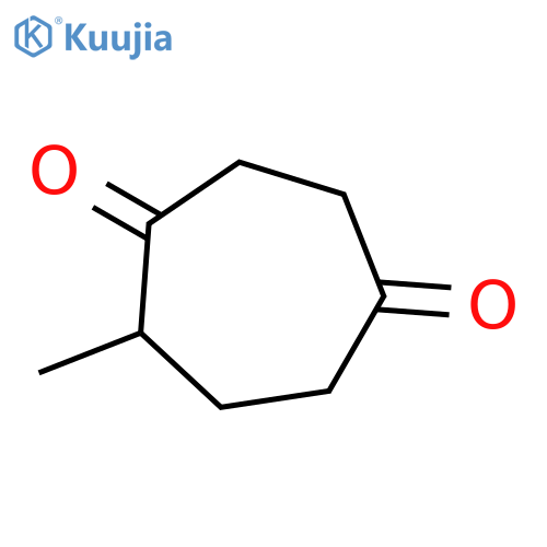 1,4-Cycloheptanedione, 5-methyl-, (±)- structure