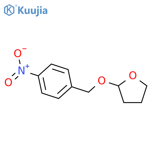 Furan, tetrahydro-2-[(4-nitrophenyl)methoxy]- structure
