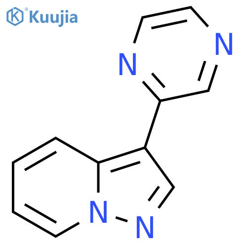 3-(2-pyrazinyl)-Pyrazolo[1,5-a]pyridine structure