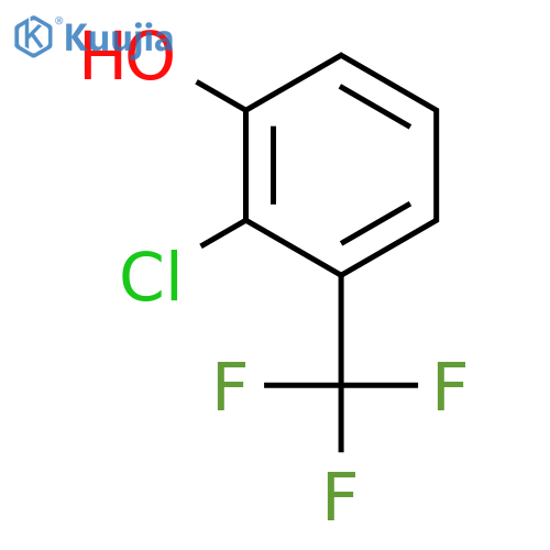 2-Chloro-3-hydroxybenzotrifluoride structure