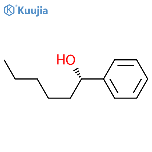 (S)-(-)-1-phenyl-1-hexanol structure