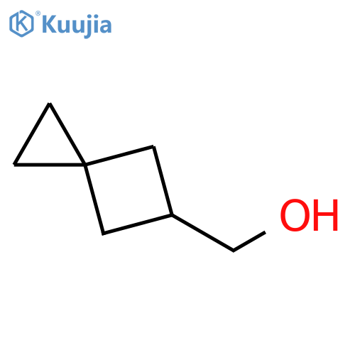 {spiro[2.3]hexan-5-yl}methanol structure
