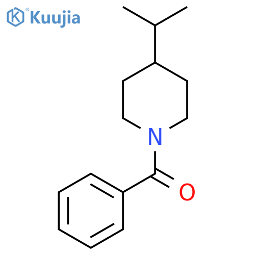 1-Benzoyl-4-(propan-2-yl)piperidine structure