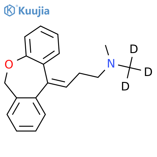 3-Dibenzb,eoxepin-11(6H)-ylidene-N-methyl-N-(methyl-d3)-1-propanamine structure