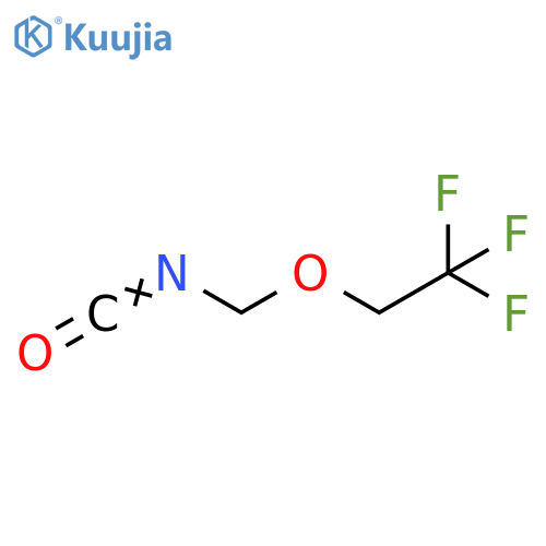 1,1,1-trifluoro-2-(isocyanatomethoxy)ethane structure