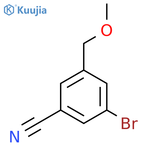 3-Bromo-5-(methoxymethyl)benzonitrile structure