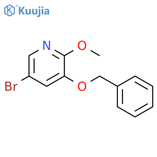 3-(Benzyloxy)-5-bromo-2-methoxypyridine structure