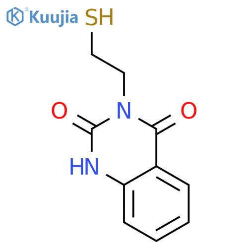 2,4(1H,3H)-Quinazolinedione,3-(2-mercaptoethyl)- structure