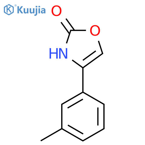 2(3H)-Oxazolone, 4-(3-methylphenyl)- structure