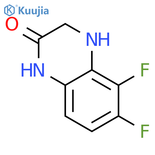 5,6-difluoro-3,4-dihydro-2(1H)-Quinoxalinone structure