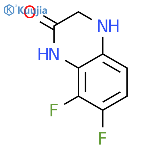 7,8-difluoro-3,4-dihydro-2(1H)-Quinoxalinone structure