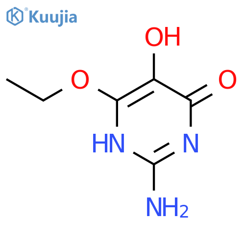 4(1H)-Pyrimidinone, 2-amino-6-ethoxy-5-hydroxy- structure