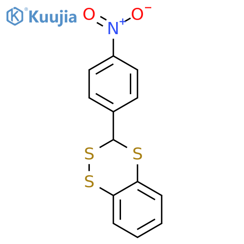 1,2,4-Benzotrithiin, 3-(4-nitrophenyl)- structure