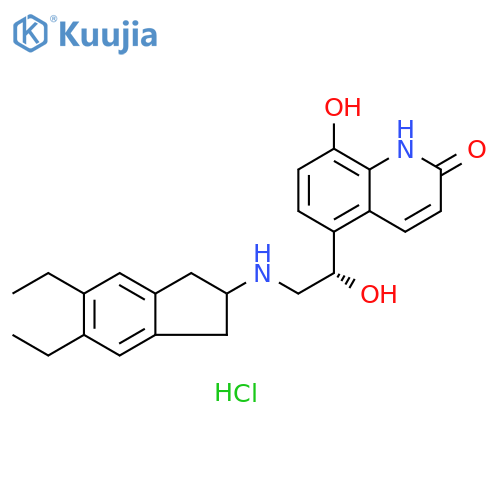Ent-Indacaterol Hydrochloride structure