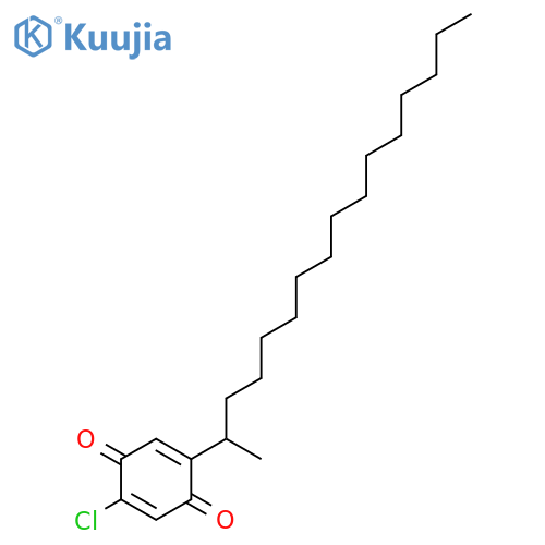 2,5-Cyclohexadiene-1,4-dione, 2-chloro-5-sec-hexadecyl- structure