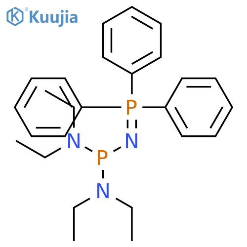 Phosphorous triamide, tetraethyl(triphenylphosphoranylidene)- structure