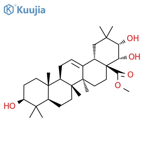 Methyl (3S,4R,4aS,6aR,6aS,6bR,8aR,10S,12aR,14bS)-3,4,10-trihydroxy-2,2,6a,6b,9,9,12a-heptamethyl-1,3,4,5,6,6a,7,8,8a,10,11,12,13,14b-tetradecahydropicene-4a-carboxylate structure