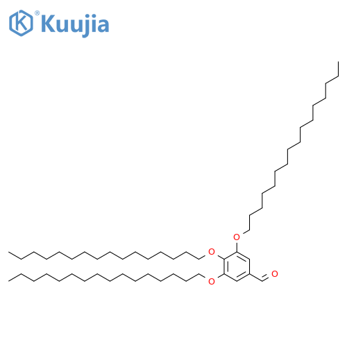 Benzaldehyde, 3,4,5-tris(hexadecyloxy)- structure