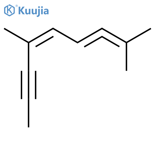 2,3,5-Nonatrien-7-yne, 2,6-dimethyl-, (Z)- structure