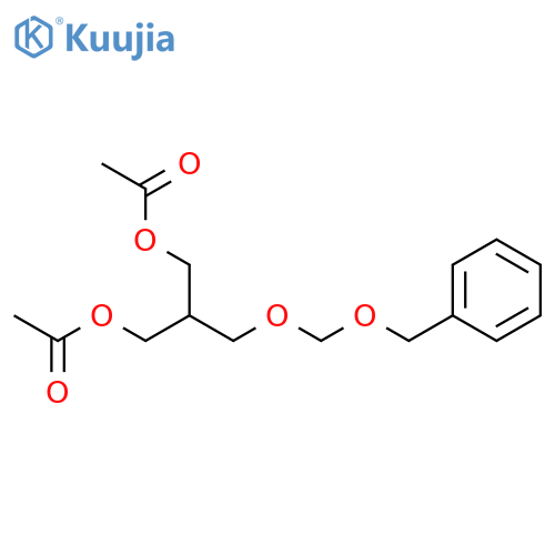 1,3-Propanediol, 2-[[(phenylmethoxy)methoxy]methyl]-, diacetate structure