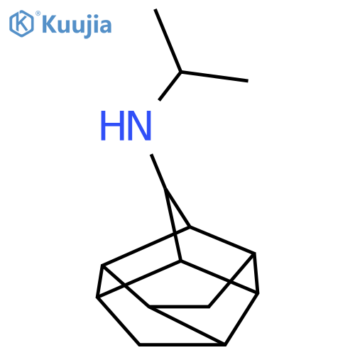 N-(propan-2-yl)pentacyclo6.3.0.0^{2,6}.0^{3,10}.0^{5,9}undecan-4-amine structure