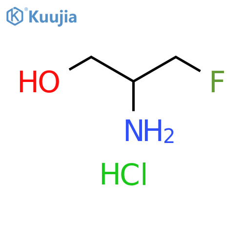 2-amino-3-fluoropropan-1-ol hydrochloride structure