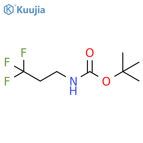 tert-butyl N-(3,3,3-trifluoropropyl)carbamate structure