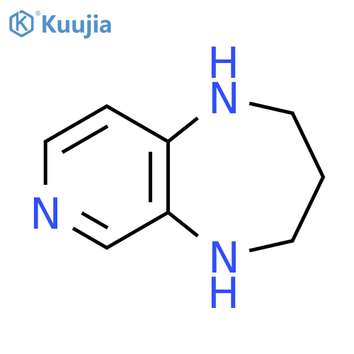 1H,2H,3H,4H,5H-pyrido3,4-b1,4diazepine structure