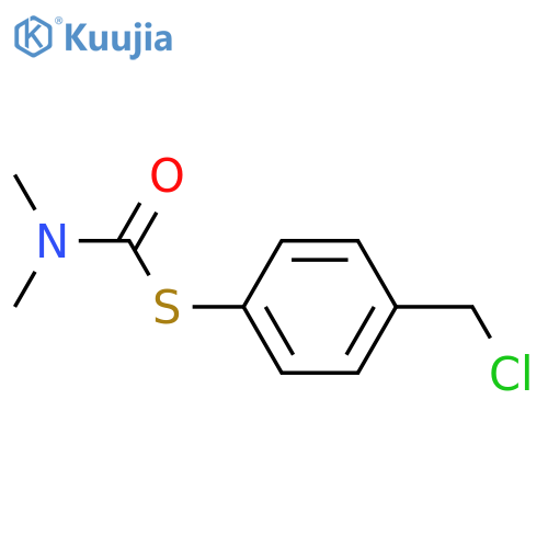 1-{4-(chloromethyl)phenylsulfanyl}-N,N-dimethylformamide structure