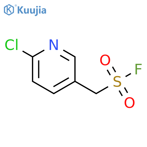 (6-chloropyridin-3-yl)methanesulfonyl fluoride structure