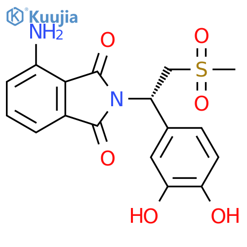N-Desacetyl O4-Desmethyl O3-Desethyl Apremilast structure