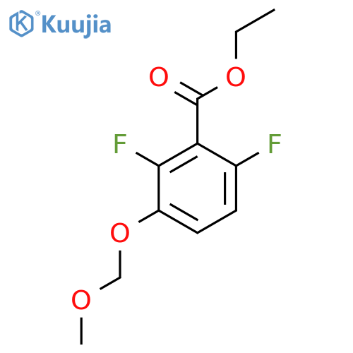 Ethyl 2,6-difluoro-3-(methoxymethoxy)benzoate structure