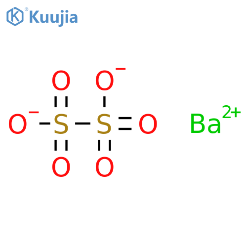 barium dithionate structure