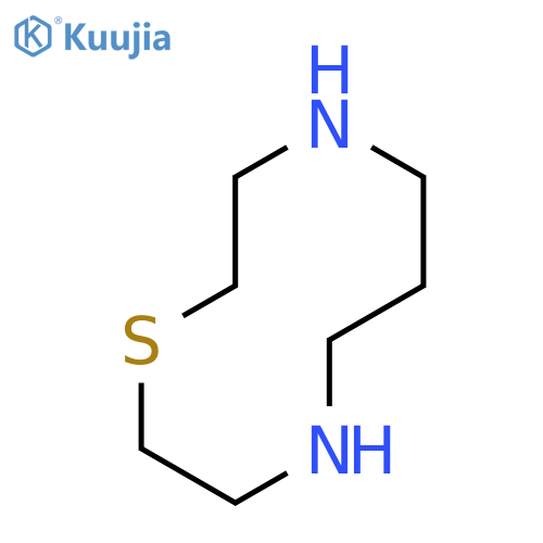 2H-1,4,8-Thiadiazecine, octahydro- structure